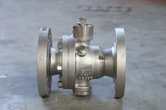 API 6D 2 PC Gear Operate Stainless Steel/Carbon Steel Floating/Trunnion Cast Ball Valve Gas Valve